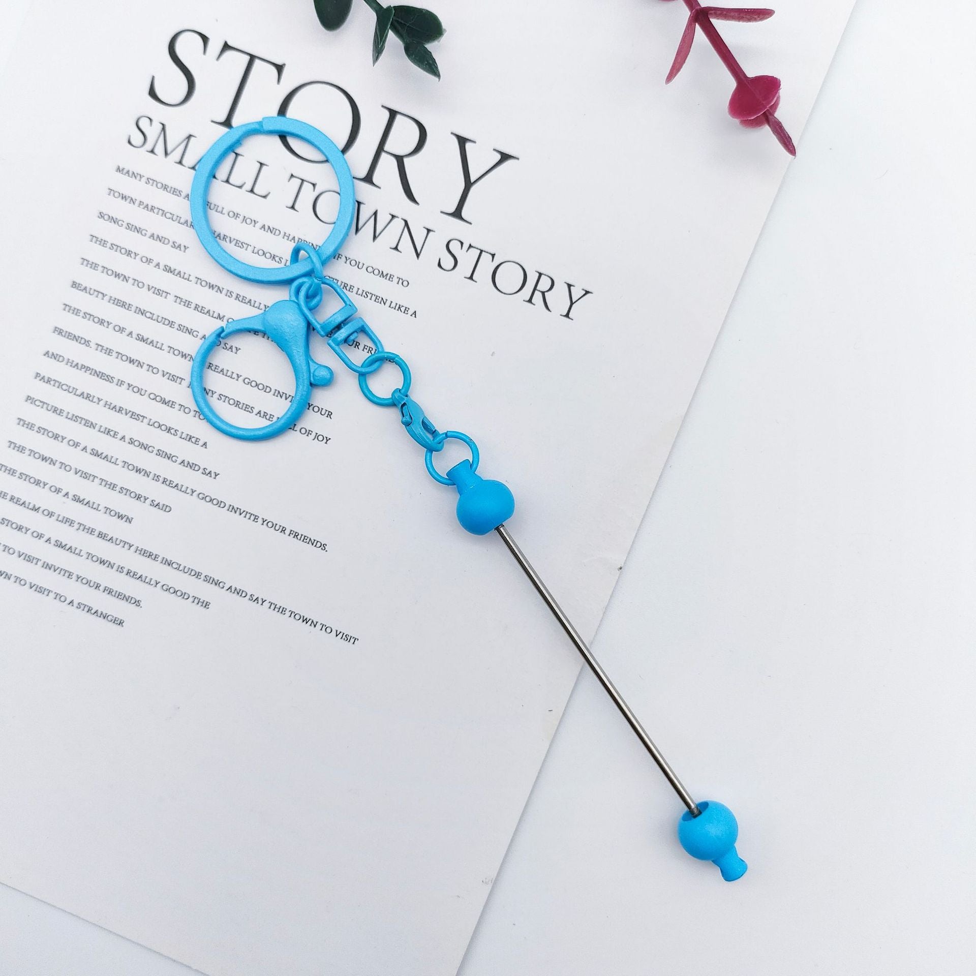 Wholesale DIY Personalized Baked Paint Color Cute Keychains